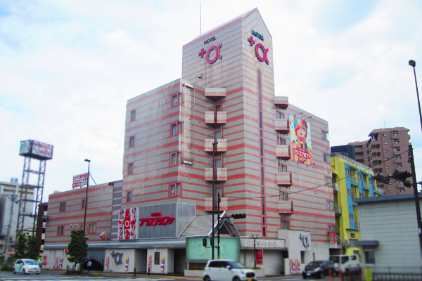 プラスアルファ ホテル外観